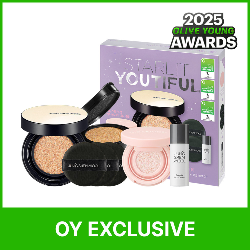 JUNGSAEMMOOL Essential Skin Nuder Cushion(+Refill) (10 Shades) | Olive Young Global