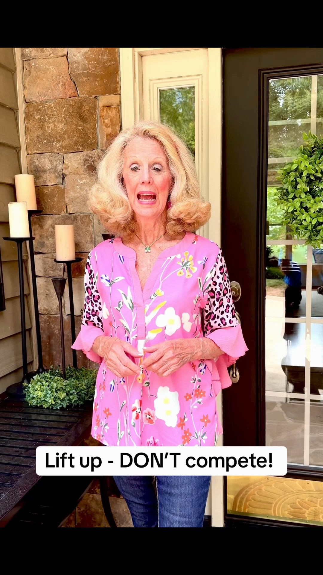 At 79 why is there competition ? I’m glad to wake up and blessed with what I have. We should all be lifting each other up through the aging adventure rather than competing . When I scroll on the Internet I see people saying I’m 56 and look better than a 20-year-old, and I’m 60 and I look better than a 40-year-old. Aging is your last great adventure let’s help each other through it!💕#fyp #trending #competition #girls #love

#LTKOver40 #LTKBeauty #LTKselfcare