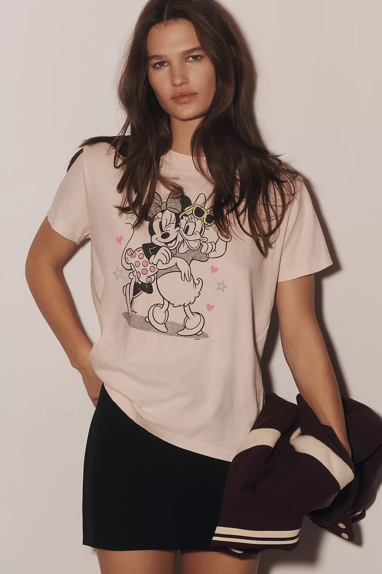 Junk Food x Anthropologie Minnie Mouse & Daisy Duck Graphic Tee | Anthropologie (US)