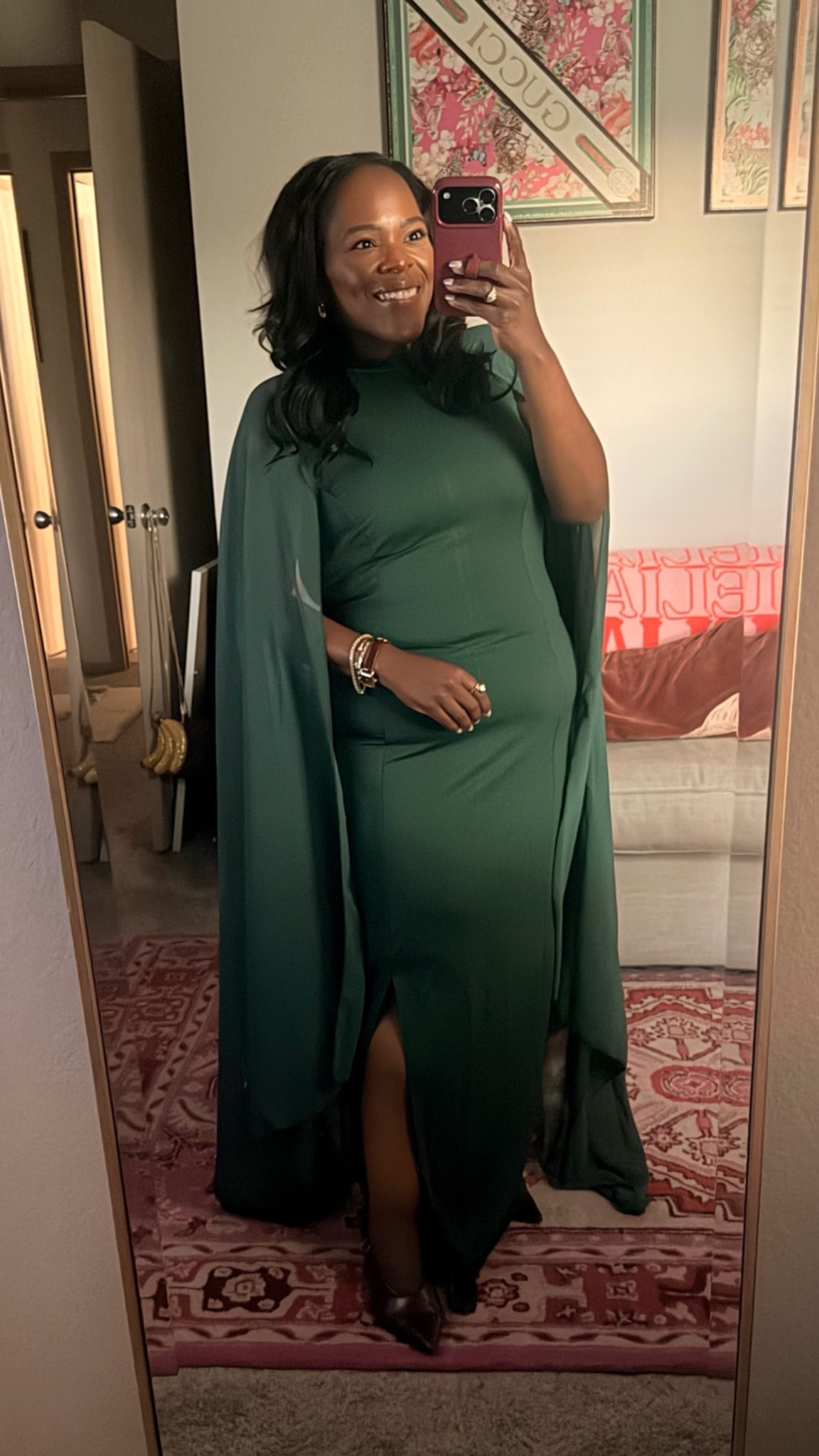 Fall wedding guest dress from Amazon. I’m in the large. I would size up one to the x-large. Stretchy knit. Zippered back. Comes in more colors.

#LTKWedding #LTKMidsize #LTKPetite