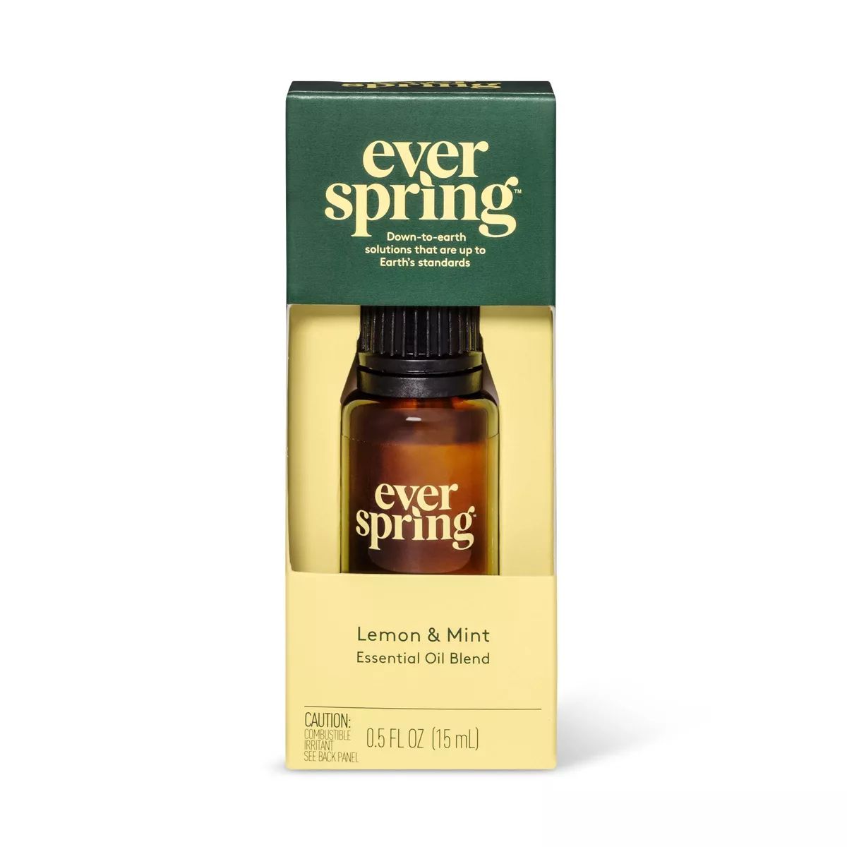 Lemon & Mint Essential Oil Blend - 0.5 fl oz - Everspring™ | Target