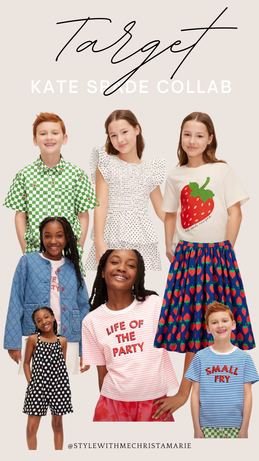 Target x Kate Spade 
Kids clothing 

#LTKFindsUnder50 #LTKStyleTip #LTKKids