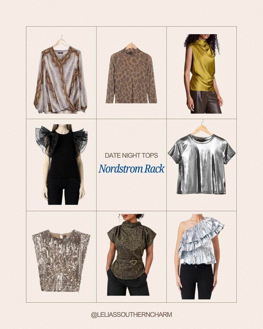 Fun new 🆕 date night tops from Nordstrom Rack! 😍