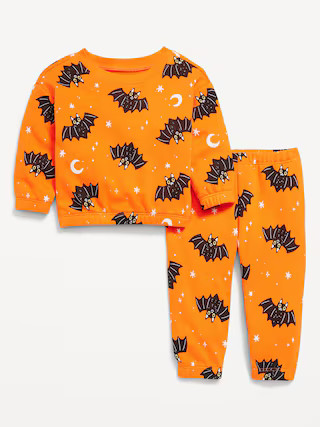 Printed French Terry Sweatshirt and Pants Set for Baby | Old Navy (US)