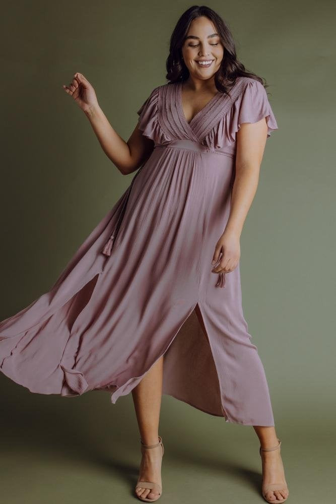 Jennifer Deep V Maxi Dress | Baltic Born