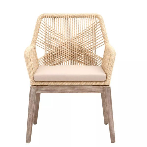 Loom Arm Chair In Sand Rope (Set Of 2) | Scout & Nimble