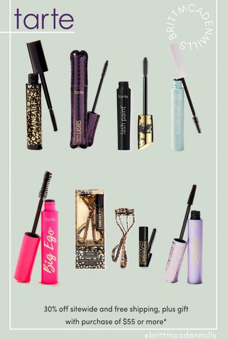 My go-to mascara brand is Tarte and right now you can save big on their entire website during the LTK spring sale! 

#LTKbeauty #LTKfindsunder50 #LTKSpringSale