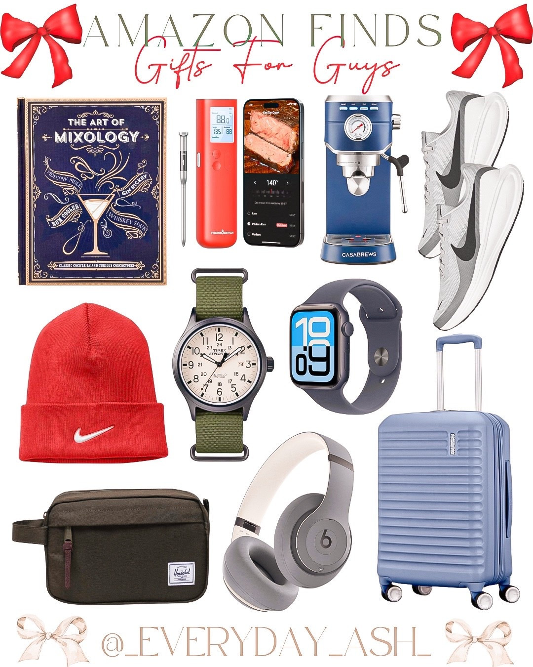 Amazon / gifts for guys 🎄🎁

Men’s gifts, gifts for men, Amazon gifts, cocktail book, cooking gifts, hostess gifts, men’s sneakers, luggage, men’s winter hat, toiletry bag, headphones, men’s watch, coffee machine , gifts for dad 

#LTKMens #LTKGiftGuide #LTKHoliday
