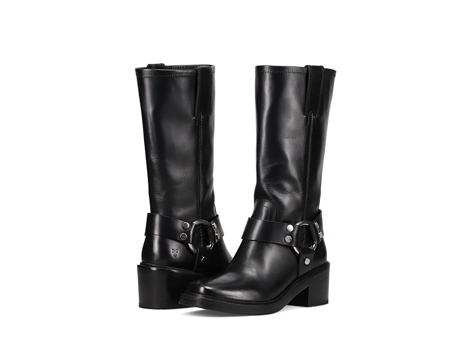 Frye Kate Harness Women's Boots Black : 11 B - Medium, Leather | Zappos