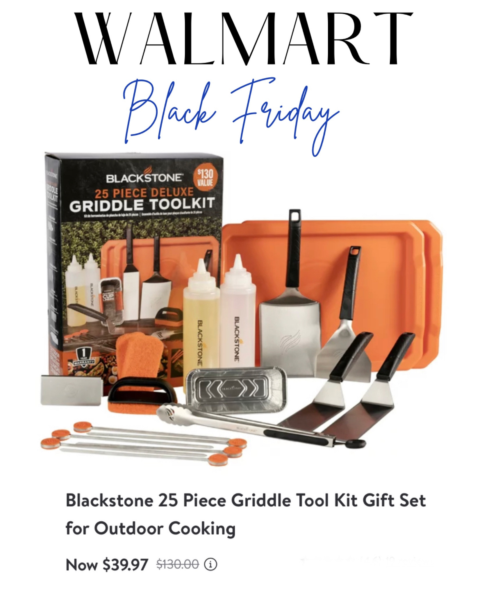 Black Friday gift idea for him! Major markdown on this blackstone set! 

#LTKGiftGuide #LTKmens #LTKCyberweek