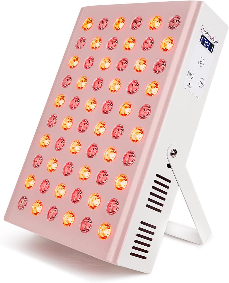 Mito Red Light – MitoMIN 2.0 Red Light Panel – Red Light Therapy for Face and Neck – Red Li... | Amazon (US)