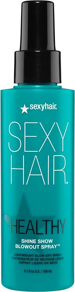 SexyHair Healthy Shine Show Blowout Spray, 5.1 oz | Nourishes Dry Hair | Provides Added Moisture ... | Amazon (US)