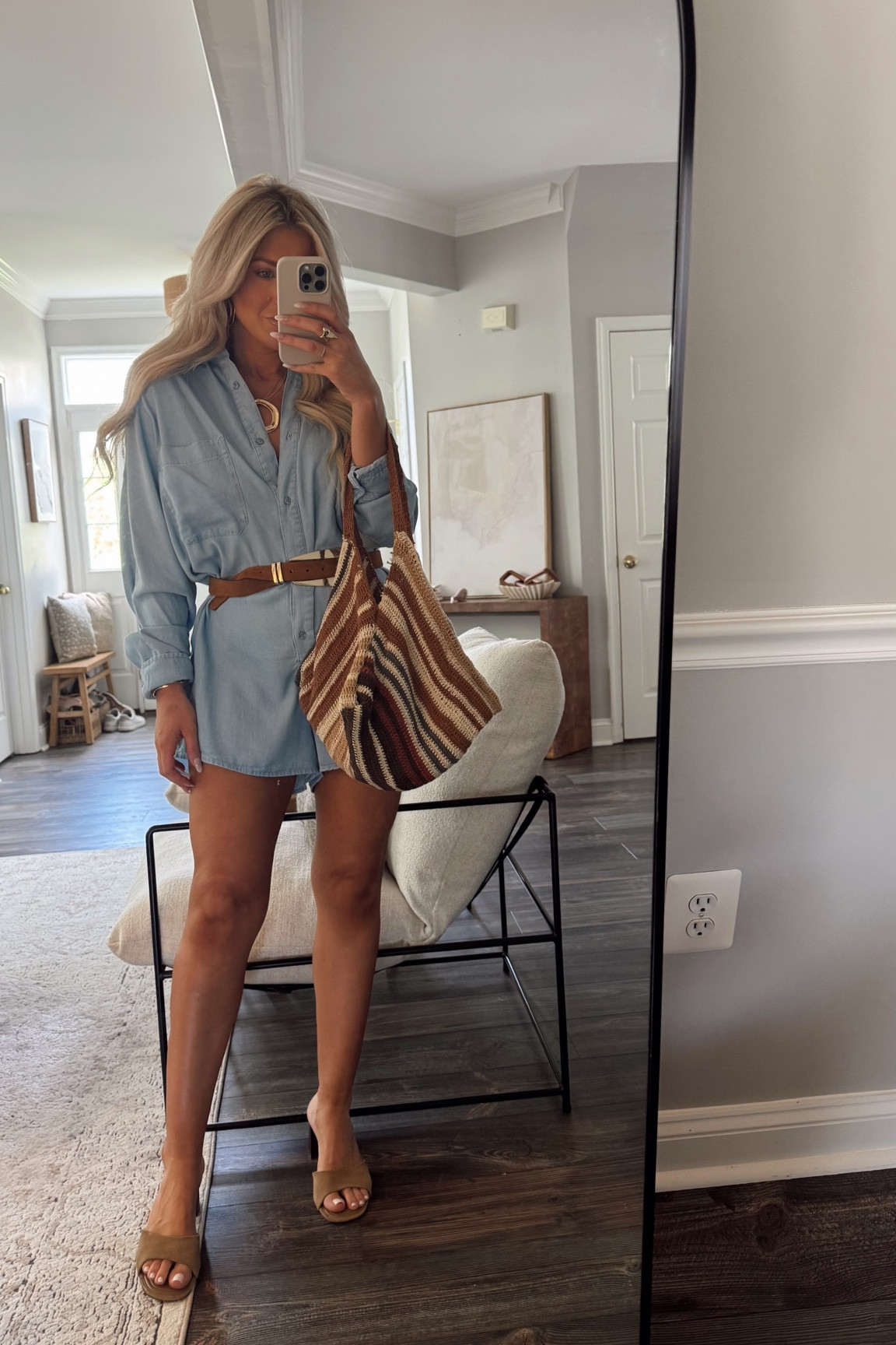 Wore this look out for a weekend and I just LOVED this romper! So cute and fun! I added the belt to give it some shape. 

#LTKStyleTip #LTKFindsUnder100 #LTKSeasonal