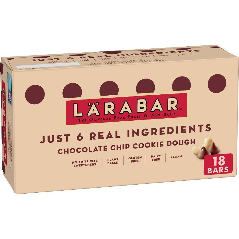 Larabar Choc Chip Cookie Dough - 28.8oz/18ct | Target