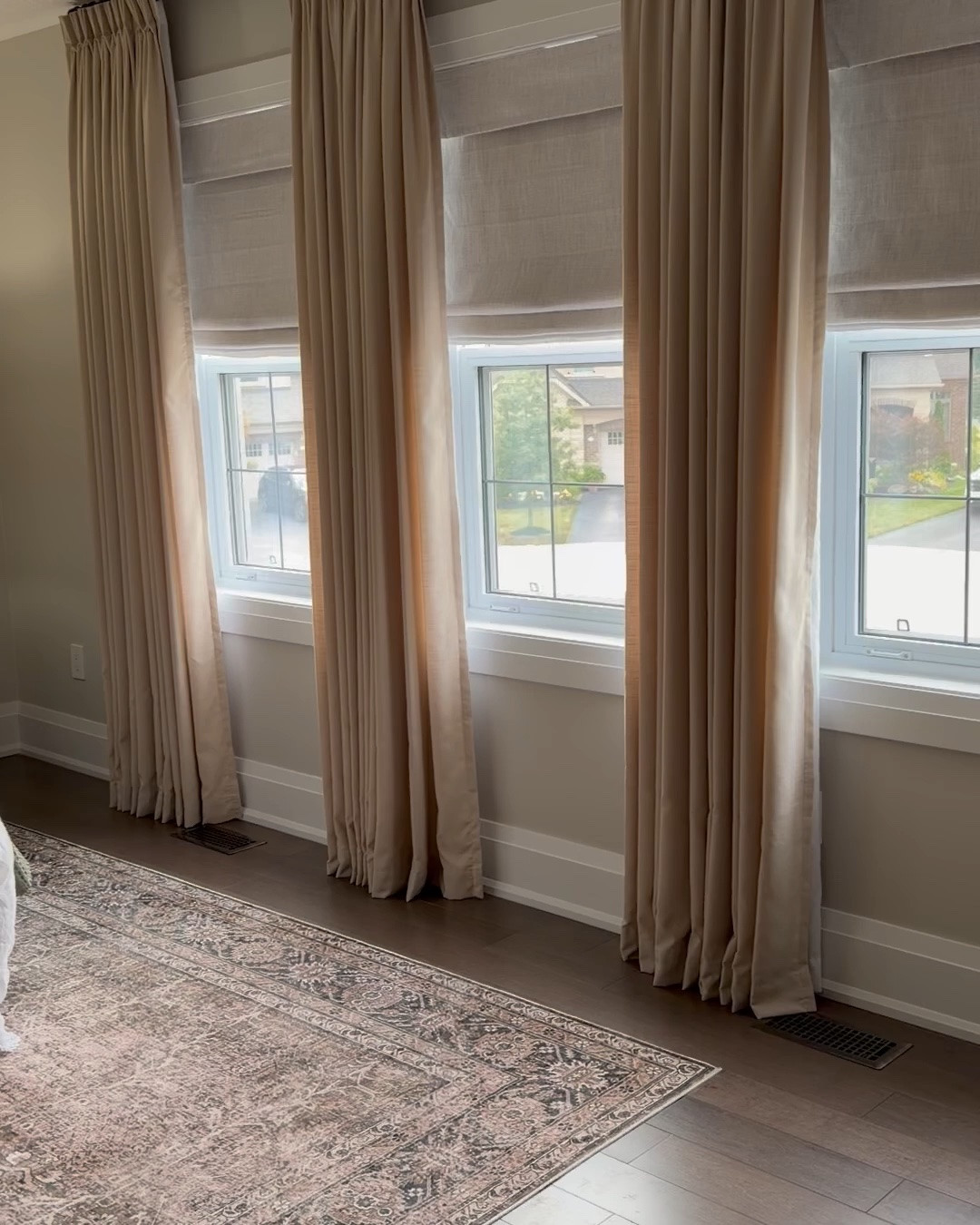 These Roman shades by Neutral Curtains are the best addition to our primary bedroom. The linen fabric is OEKO-TEX eco-friendly with no odours and kid friendly.  Multiple colors to choose from but I chose - Lily Linen color Beige White 1908-1 with flat fold and blackout lining. ❤️

#LTKhome #LTKsale