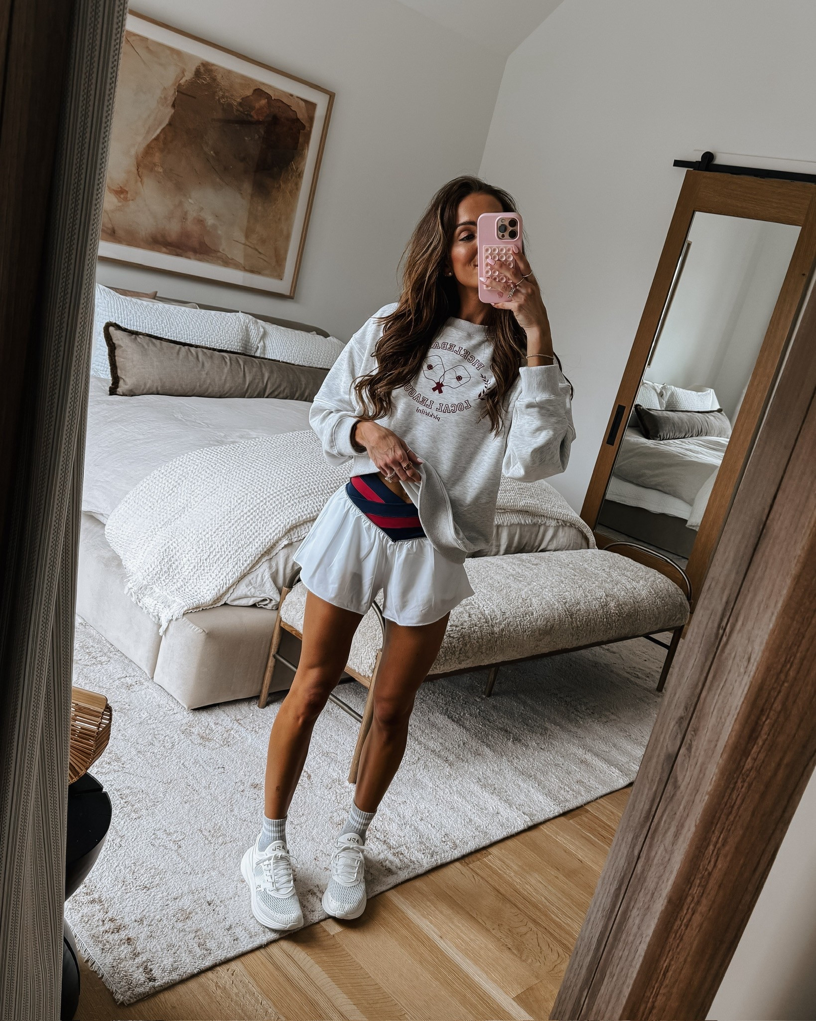 cutest pickleball graphic sweatshirt on sale! 🚨