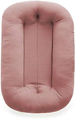 Snuggle Me Organic Bare | Baby Lounger & Infant Floor Seat | Newborn Essentials | Organic Cotton, Fi | Amazon (US)