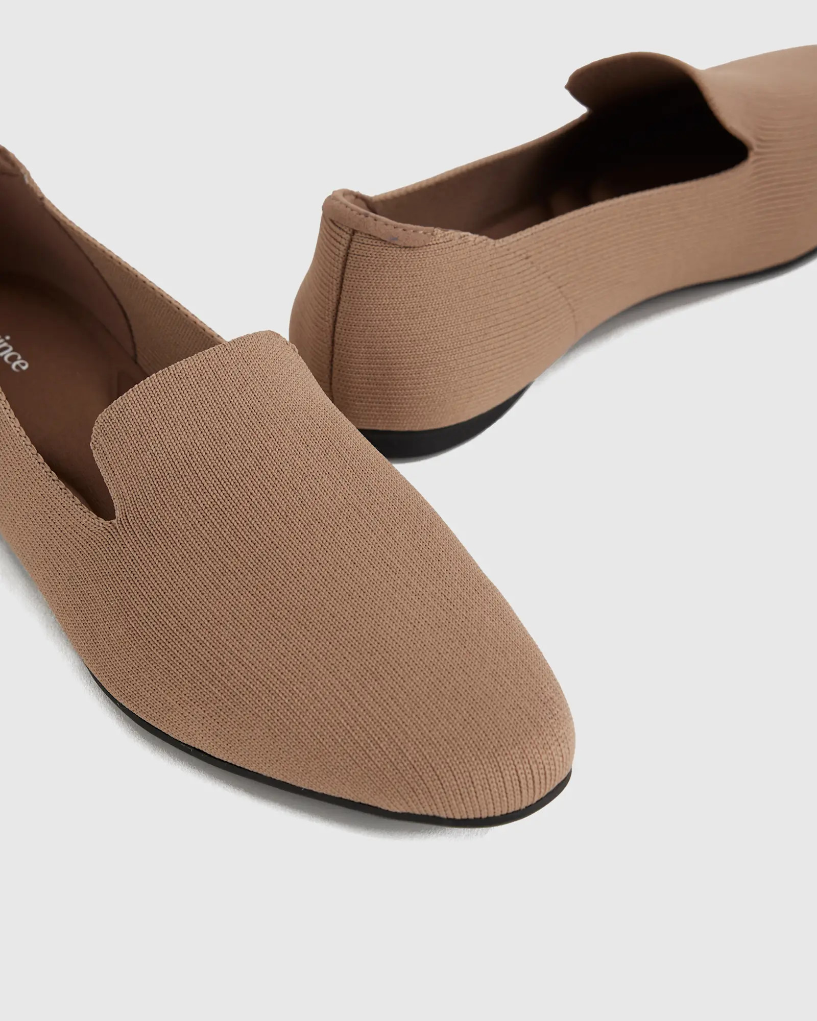Washable Knit Almond-Toe Loafer in Toffee | Quince