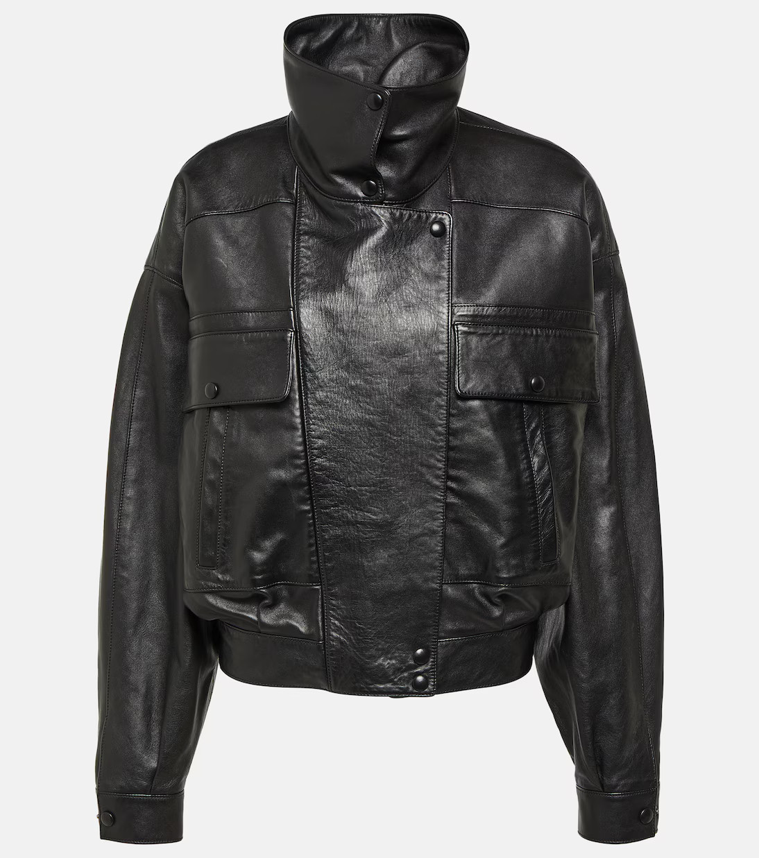 Leather bomber jacket | Mytheresa (US/CA)