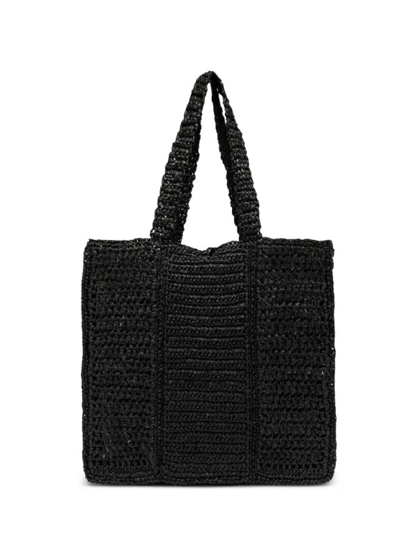 Nefeli crochet drawstring tote bag | Farfetch Global