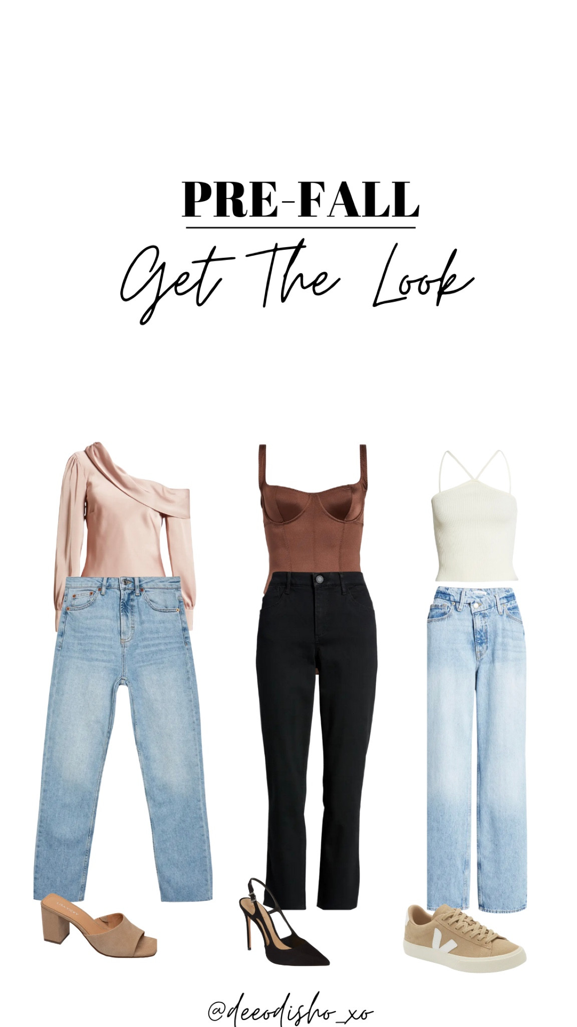 Pre-Fall Get-The-Look #nordstrom #nordstromstyle #nordstromjeans #nordstromtops #everydaystyle #eveninglook #eveeydaylook #nordstromshoes #pumps #sandals #sneakers #vejasneakers #getthelook 

#LTKstyletip #LTKunder100 #LTKSeasonal
