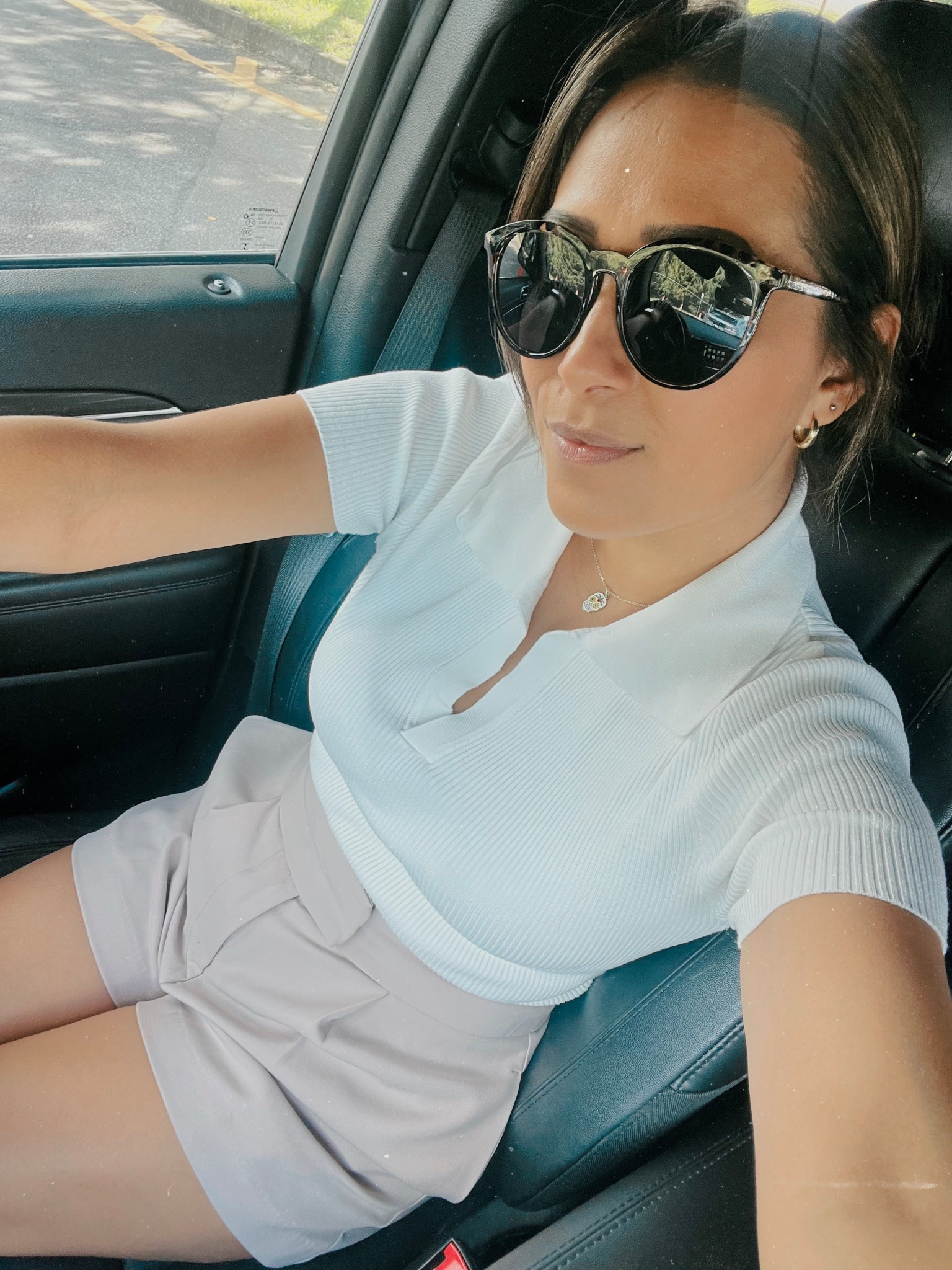 Comfortable but still put together 🤍
This is one of my go-to everyday outfits easy, flattering, and wearable. I love these shorts l also have them in black.  @Target 

#LTKPetite #LTKmomlife #LTKootd