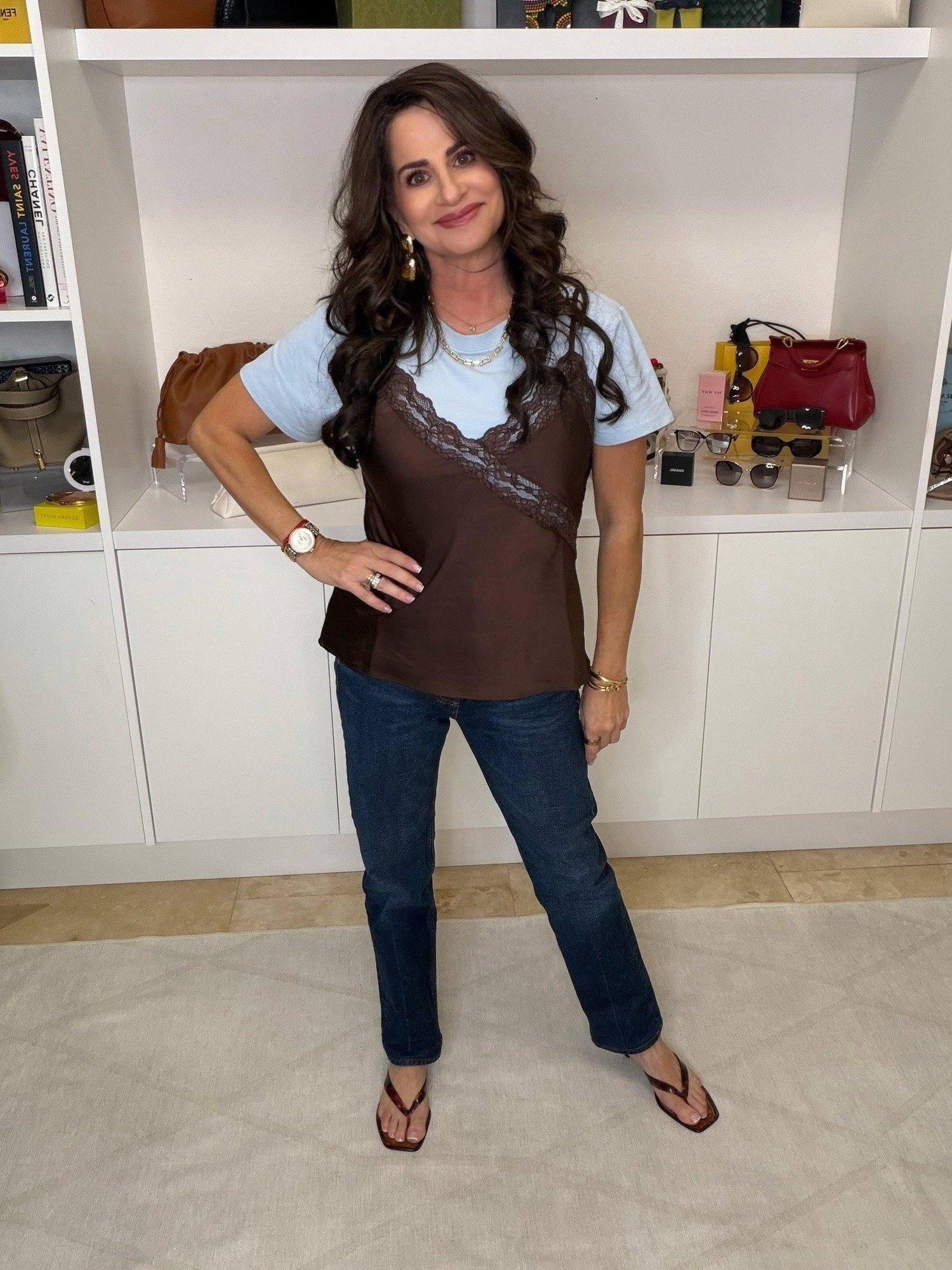 I love this top! My family was definitely confused but I am ok with that ! The top is a 2 in 1 and I am wearing a sm , the jeans 25s .

#LTKootd #LTKOver40 #LTKPetite

#LTKOver40 #LTKxMadewell #LTKootd