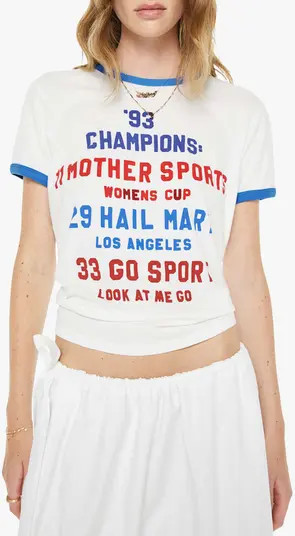 MOTHER The Lil Ringer Graphic T-Shirt | Nordstrom | Nordstrom