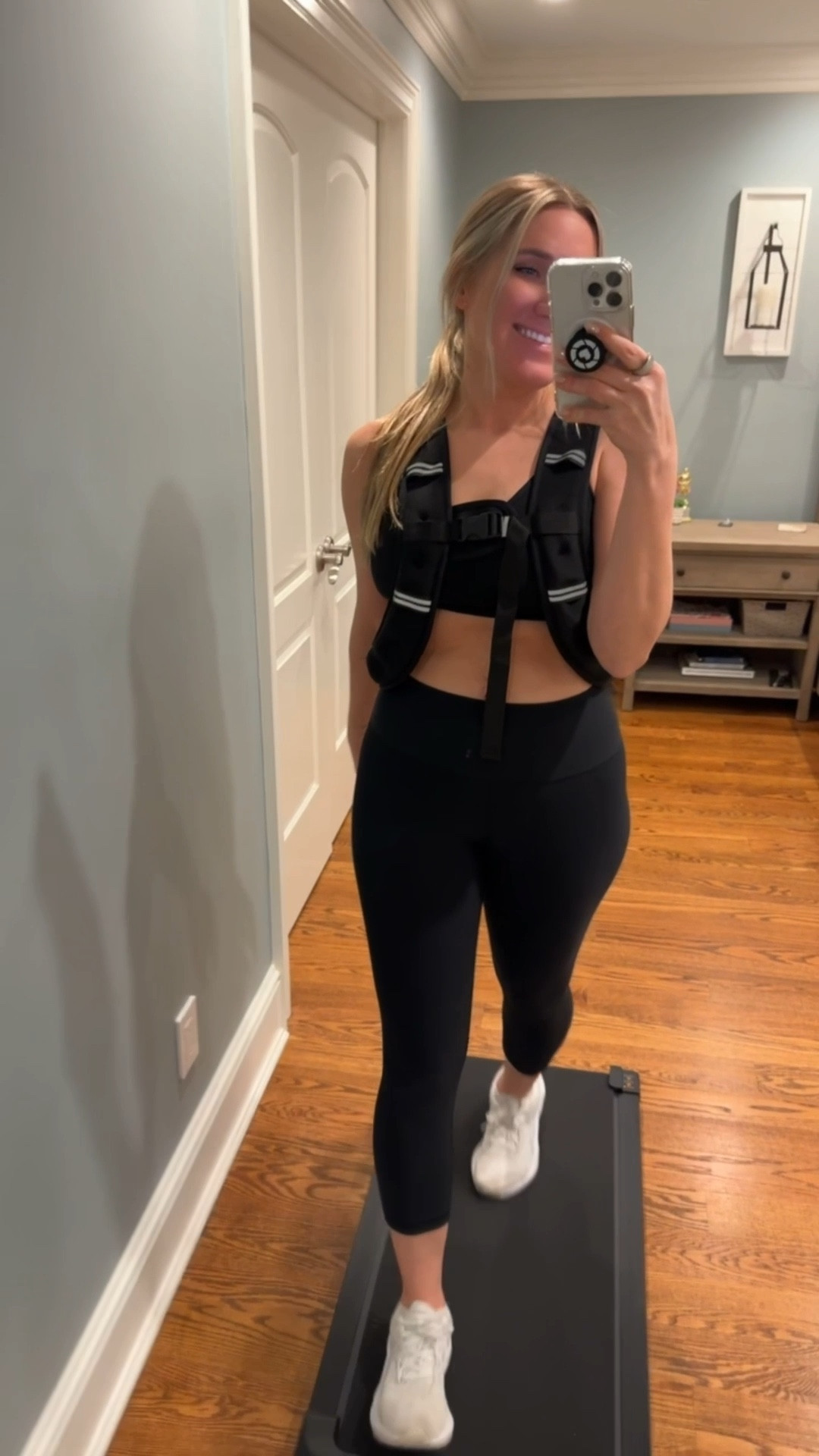 I stopped waiting to feel motivated and started doing what I could 💪🏼
This treadmill / walking pad + weighted vest combo is my go-to.

#LTKfitnessgoals #LTKActive #LTKdayinmylife