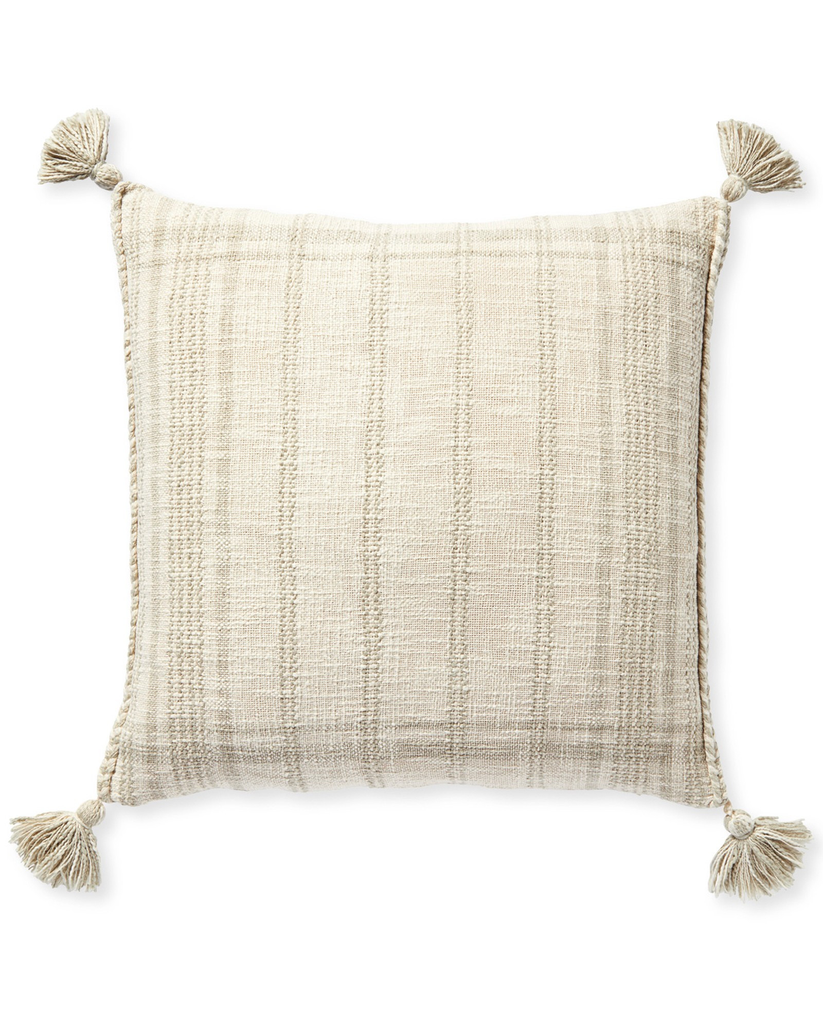 Ridge Stripe Pillow Cover | Serena and Lily