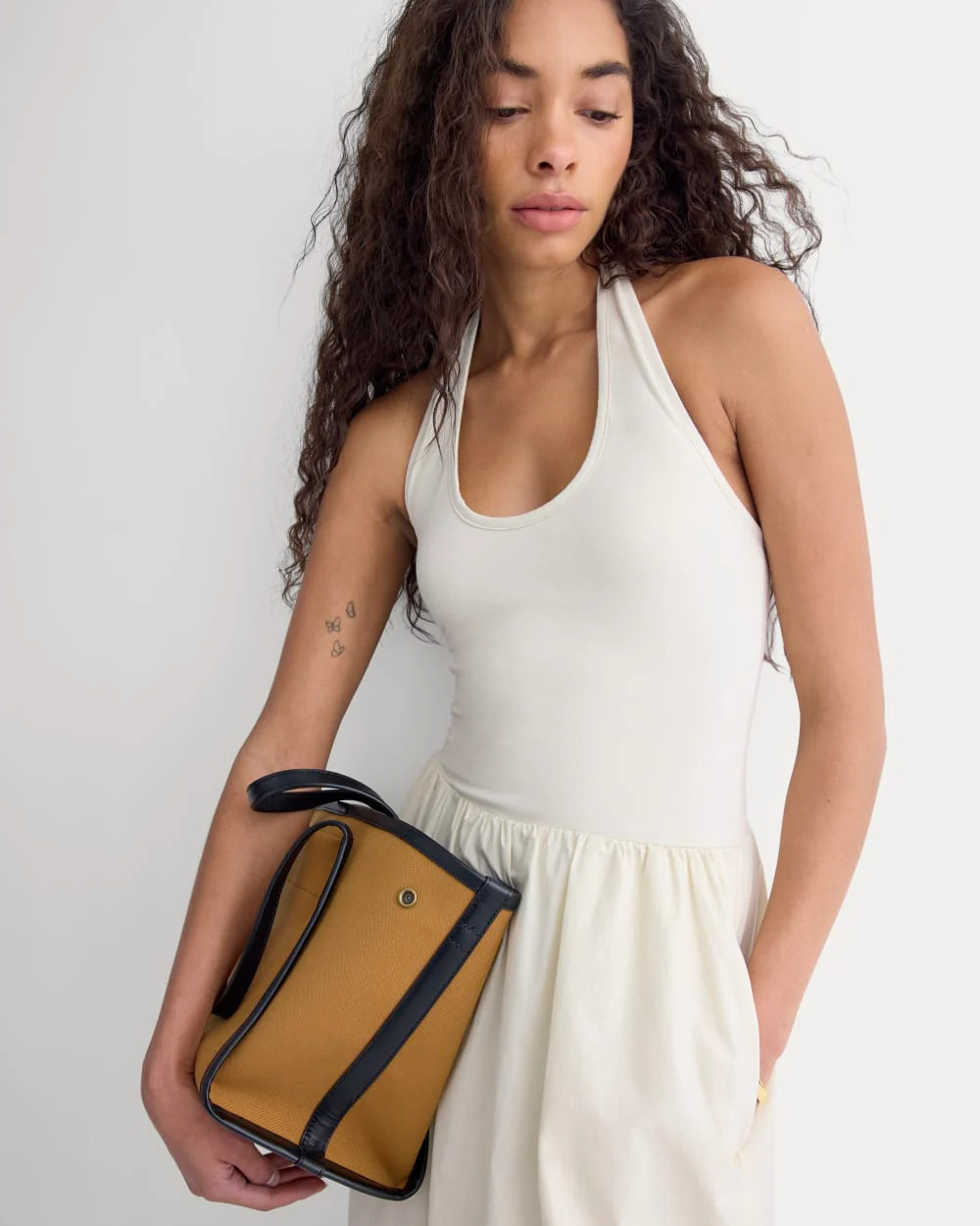 Halter Dress in Ultrasoft Cotton | Everlane
