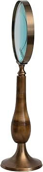 Amazon.com: Creative Co-Op Vintage Brass and Bone, Multicolor Magnifying Glass : Home & Kitchen | Amazon (US)