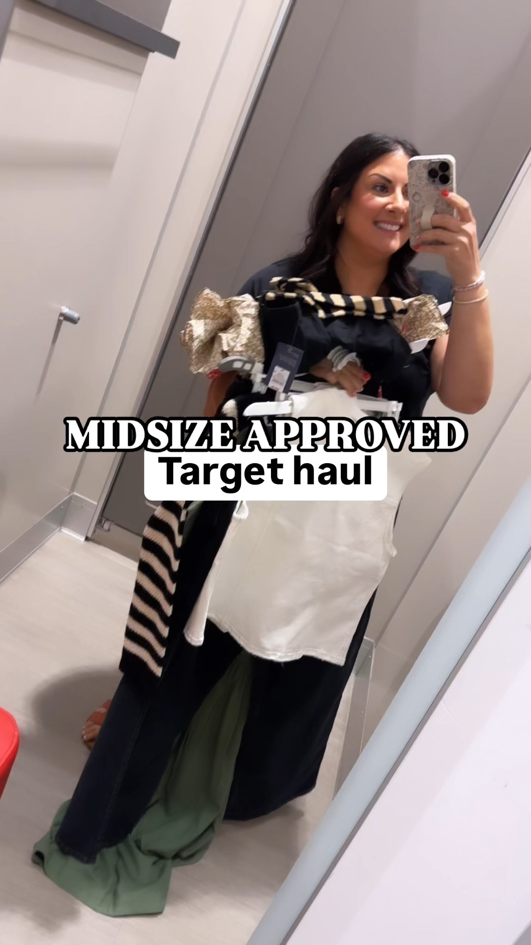 Absolutely OBSESSED with this Target haul! They have so many great transition pieces to go from summer to fall! 

Striped tee size XL // brown tank size XL // wide leg jeans size 14 // denim vest size XL // striped cardigan size XL // striped sweater vest size XXL (a little big but cute when tucked!) // jumpsuit size XL // dress size XL // tan + white top size L // red and white top size XL 



#LTKFindsUnder50 #LTKStyleTip #LTKMidsize