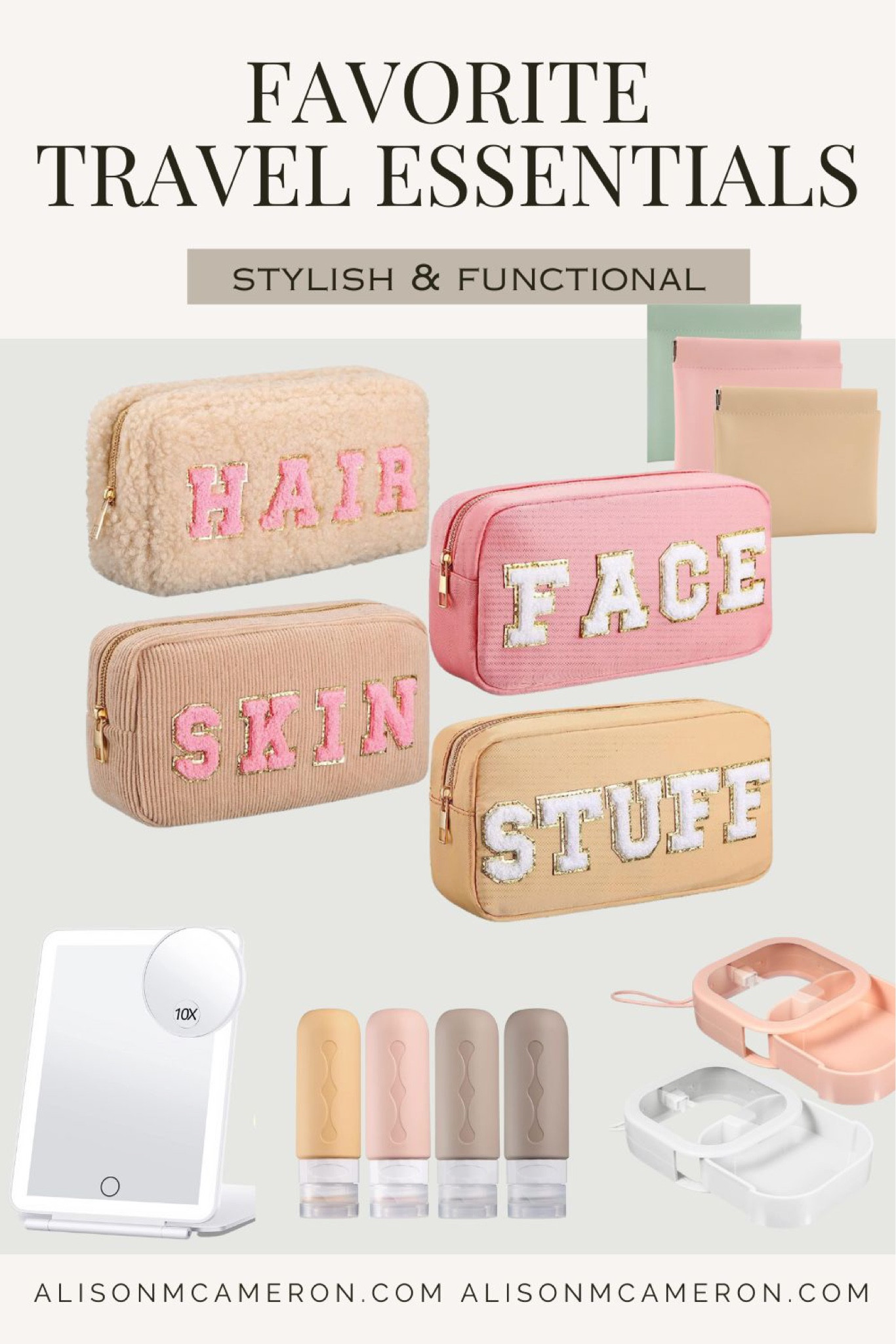 FAVORITE Travel Essentials 

#LTKtravel #LTKbeauty #LTKunder50