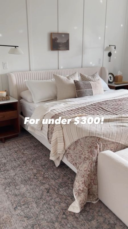 My velvet ribbed walmart bed is on clearance! This is by far the lowest I’ve ever seen it drop! This bed looks so high end but the price can’t be beat! The ultimate boujee on a budget find


#LTKhome #LTKsalealert #LTKSeasonal