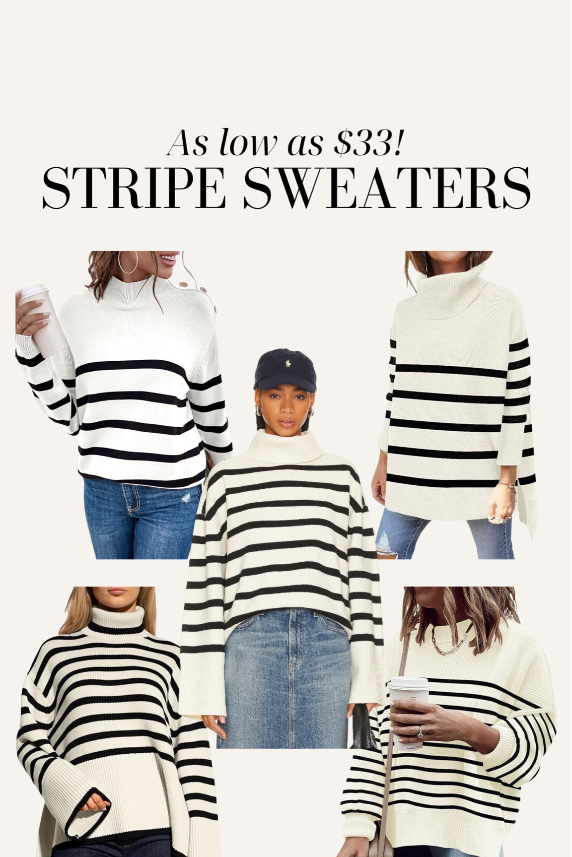 Stripe sweaters as low as $33!! Amazon Finds, winter outfits

#LTKSeasonal #LTKfindsunder100 #LTKstyletip