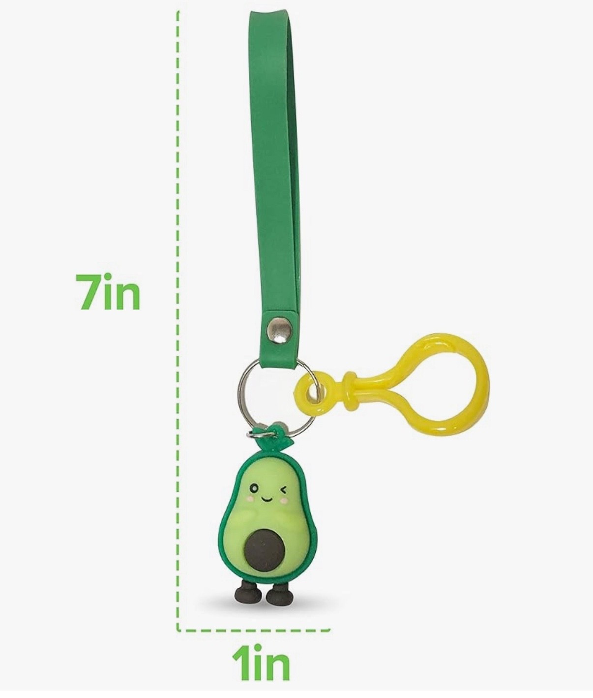 #Avocado #Avocados #AvocadoQueenPurse #AvocadoKeychain #AvocadoKeychainTag #Gift #Novelty #StockingStuffer