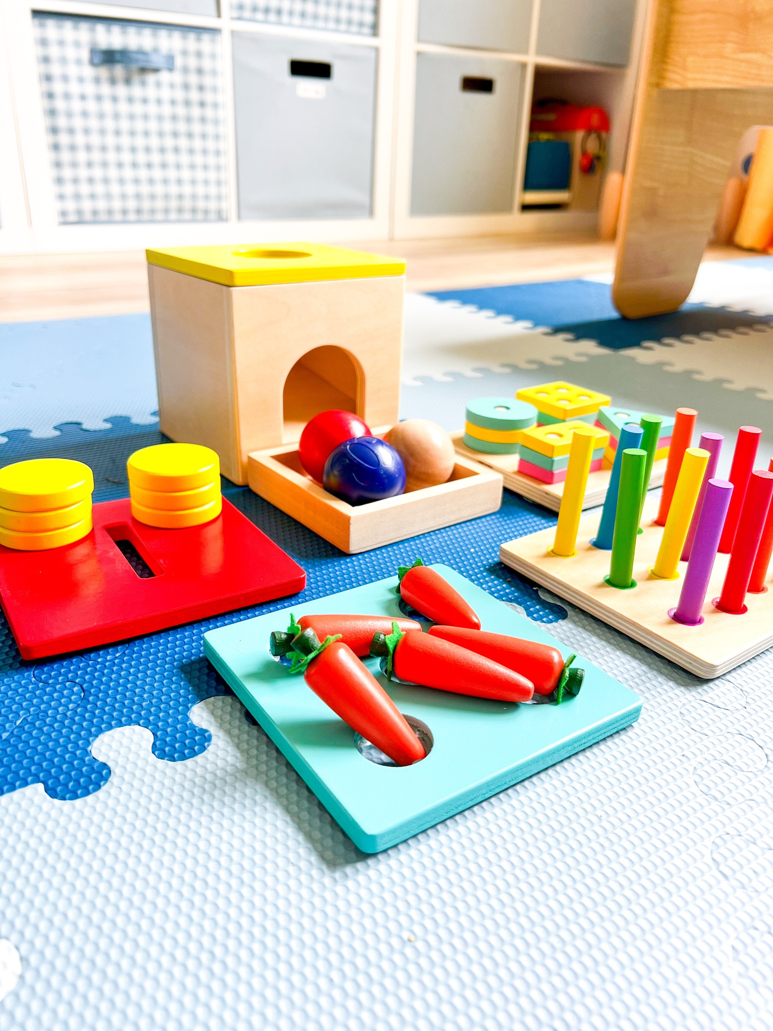 5:1 Montessori Wooden Activity Toy for Toddlers and Babies #LTKkids #LTKtoys #LTKplay