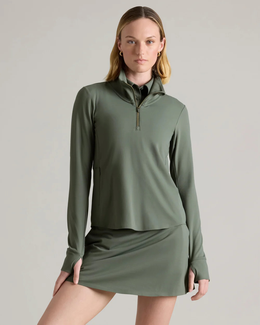 Course to Court 1/4 Zip | Rhone