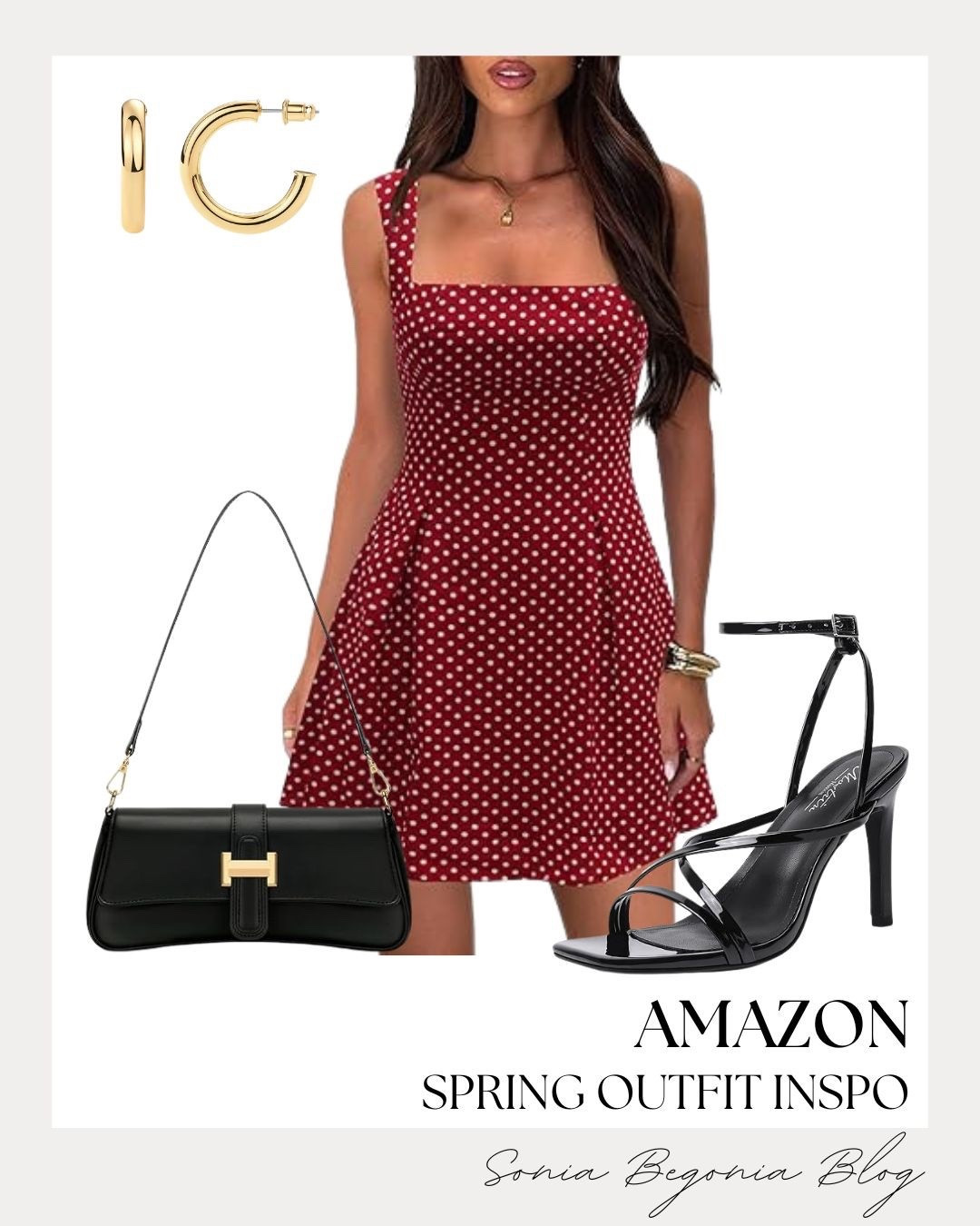 Polka dots are back and better than ever! 💃
I am obsessed with this red mini dress from Amazon—it’s the perfect blend of sweet and sassy for your next spring brunch. The square neckline and fit-and-flare silhouette are so flattering. 🍒

I paired it with sleek black strappy heels and a classic gold-detailed shoulder bag to keep the look elevated. It’s an effortless outfit that feels both timeless and trendy. ✨

#AmazonFashion #SpringStyle #PolkaDotDress #RedDress #OOTD #AmazonFinds

#LTKootd #LTKSeasonal
