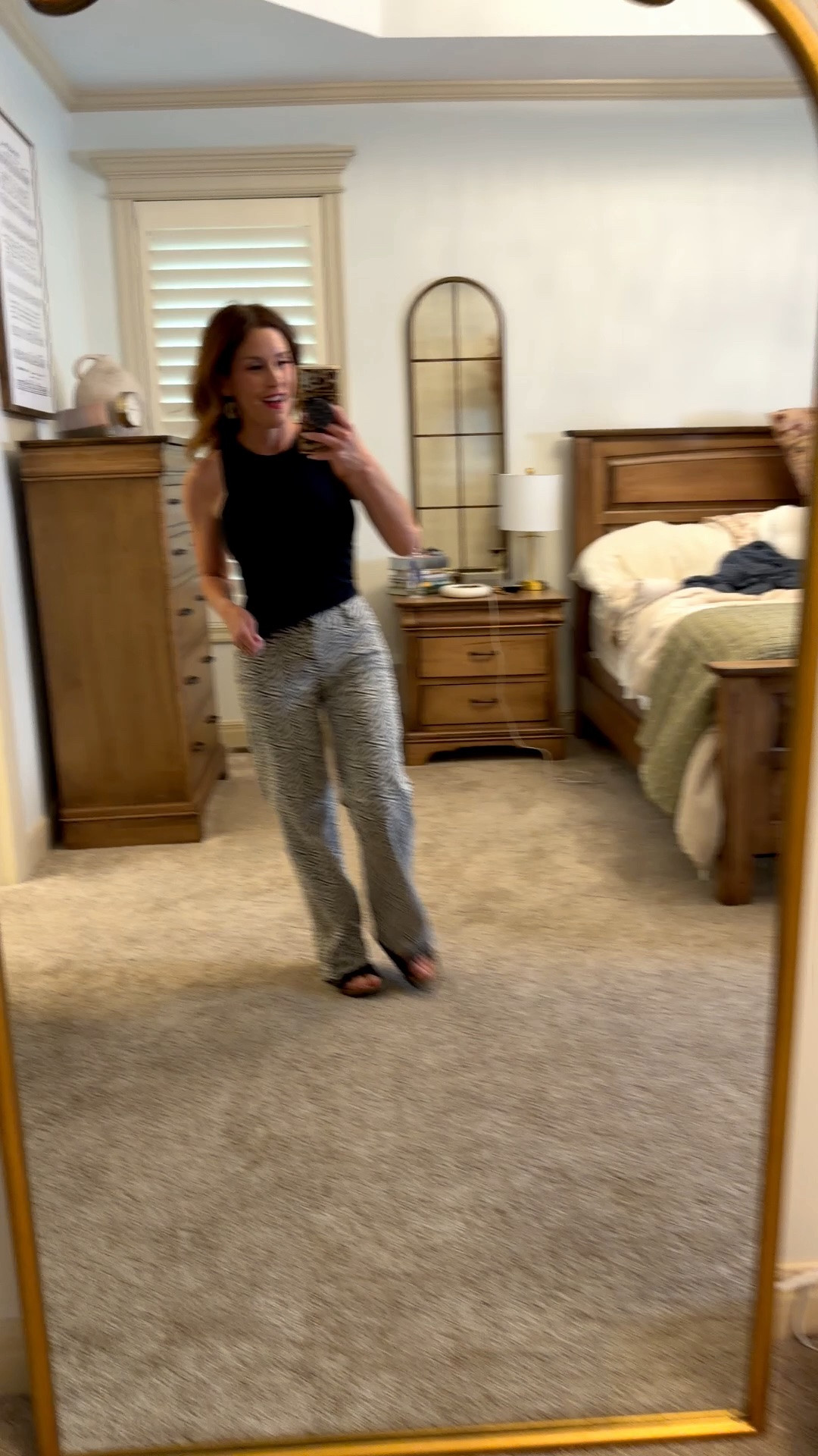 Love these animal print zebra jeans. They are so good to add fun to any wardrobe look ￼

#LTKootd #LTKOver40 #LTKPetite