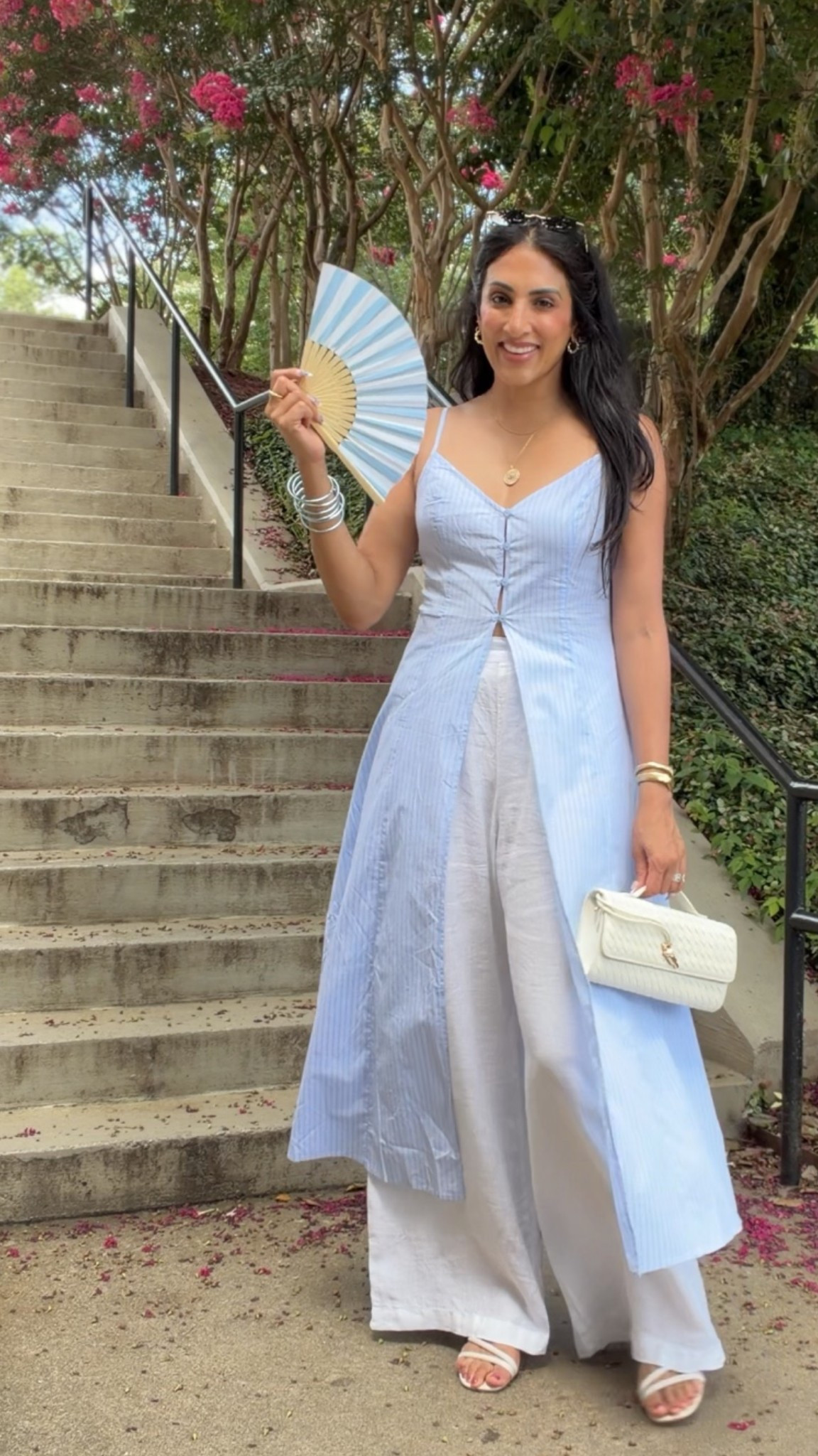 Summer OOTD - obsessed with this maxi top and linen pant

#LTKootd #LTKOver40 #LTKSeasonal