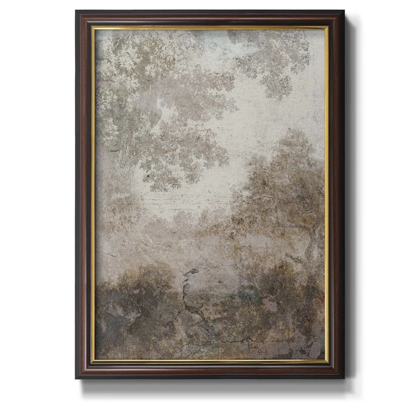 Fresco Collage II Framed On Canvas Painting | Wayfair North America