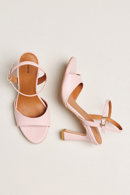 Maeve Ankle Strap Heeled Sandals | Anthropologie (US)