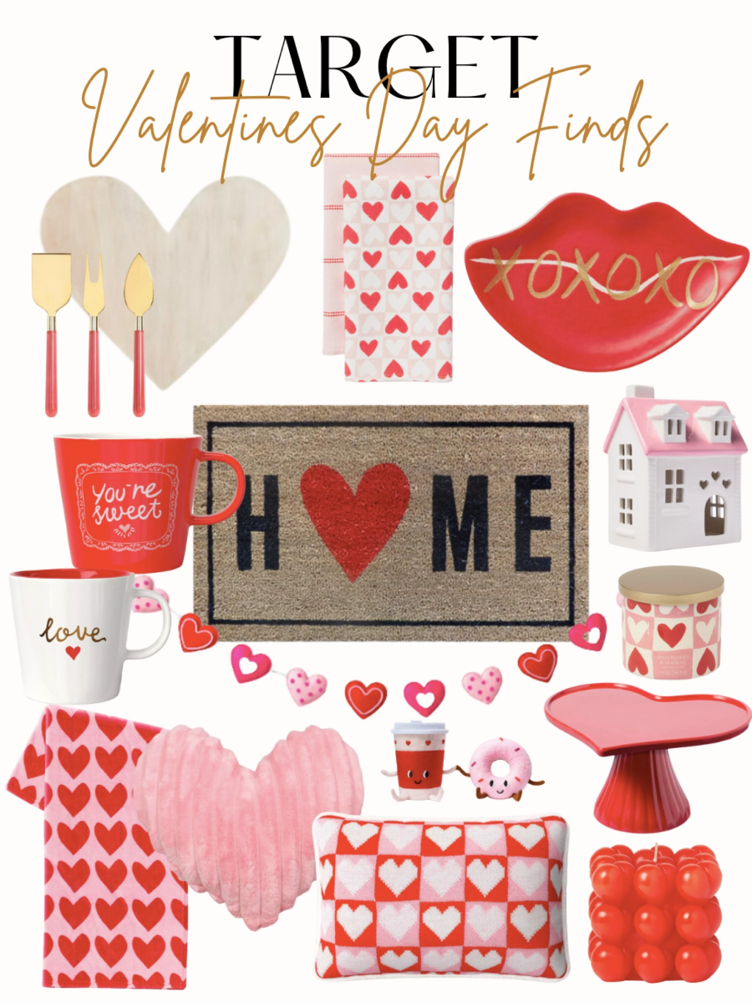 Target Valentines Day Home Finds❤️

Valentine’s Day decor, Valentine’s Day pillows, heart pillows, heart blanket, target mugs

#LTKhome #LTKfindsunder50 #LTKSeasonal