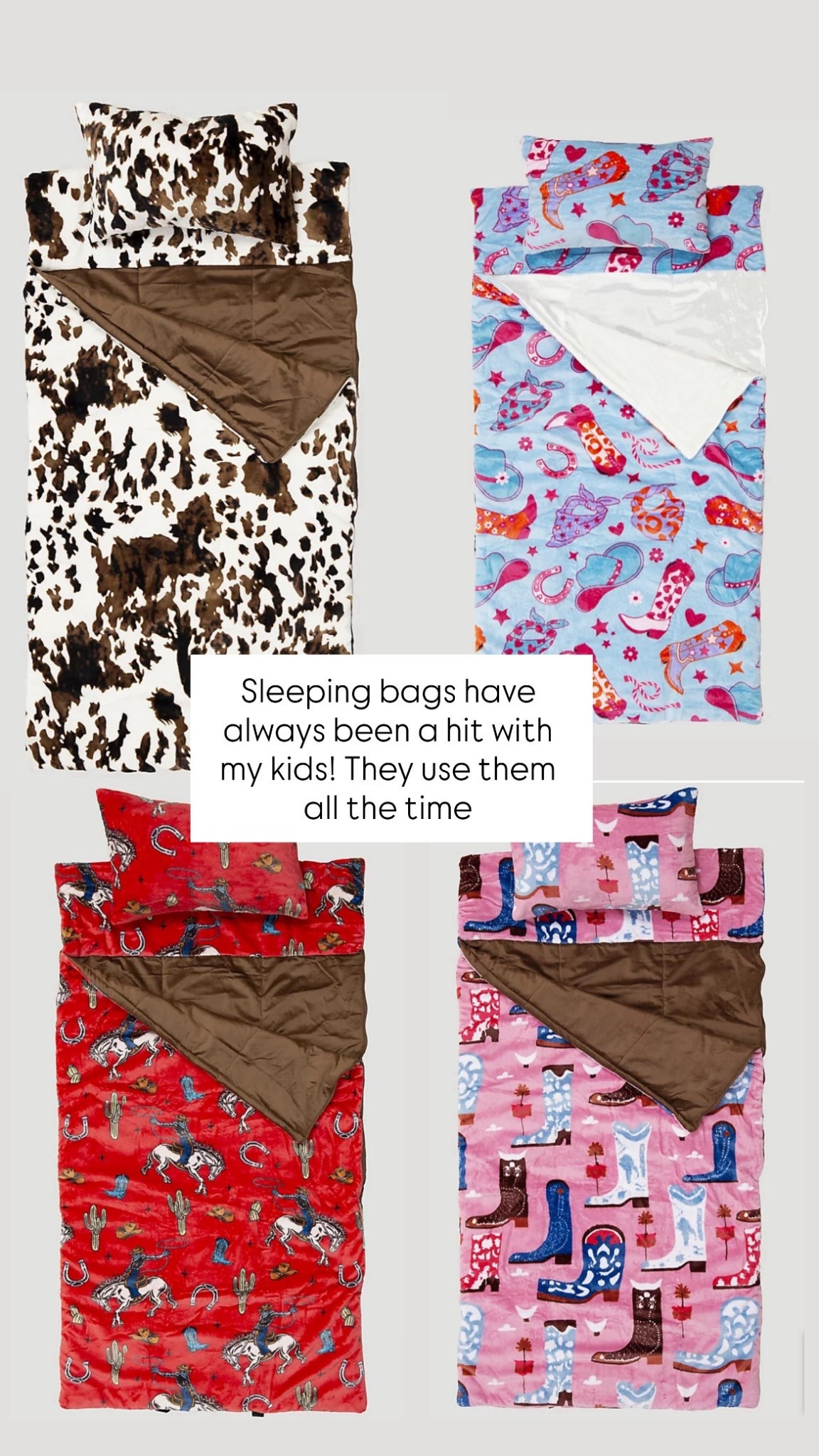 Kids Christmas gift ideas! Sleeping bags are a great gift! 

#LTKKids #LTKGiftGuide #LTKFamily