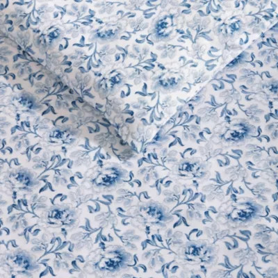 Laura Ashley Victoria 100% Cotton Pillowcase, Beige, Standard Pair Pillowcases | Belk