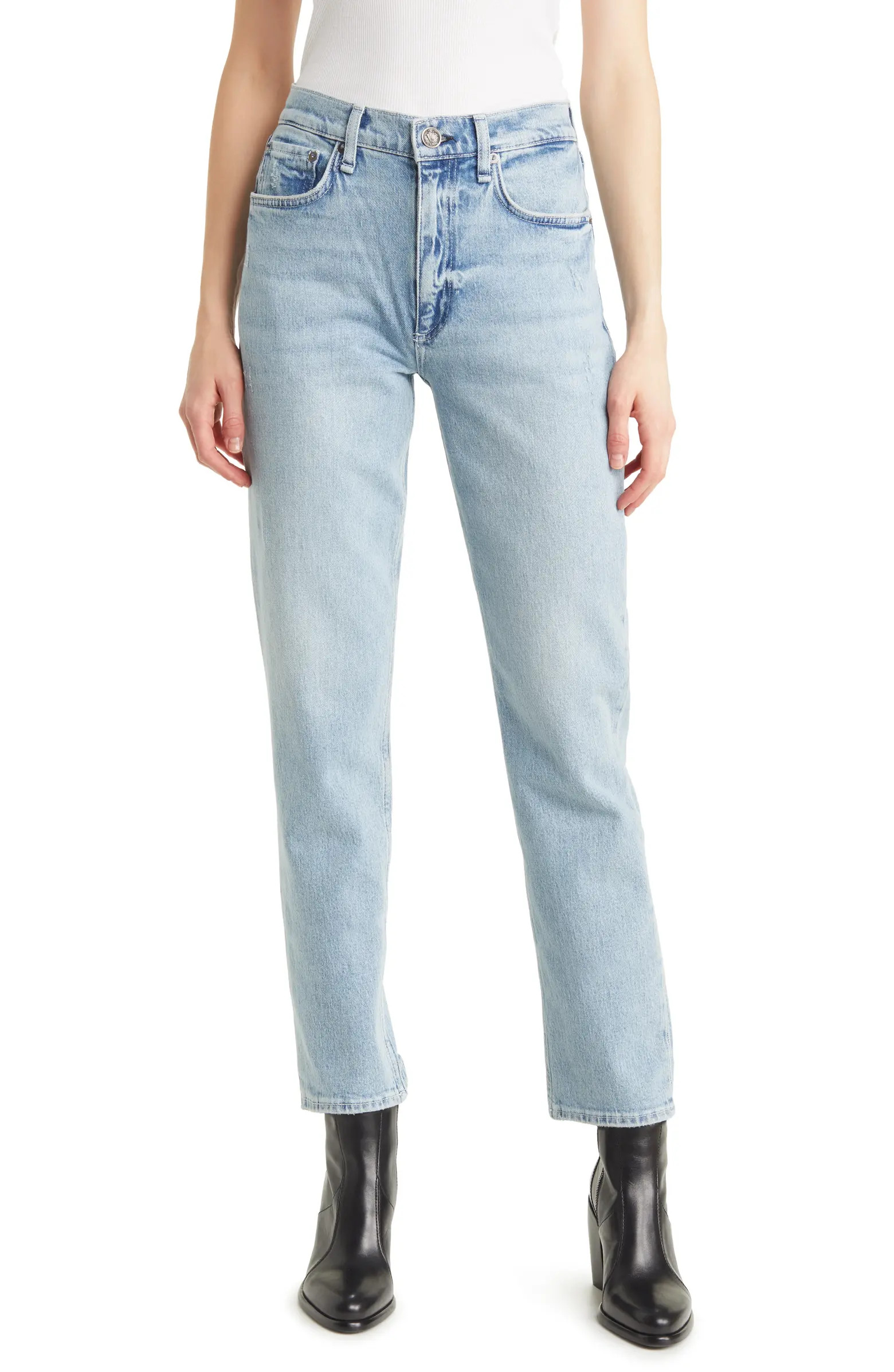 Wren High Waist Ankle Slim Jeans | Nordstrom
