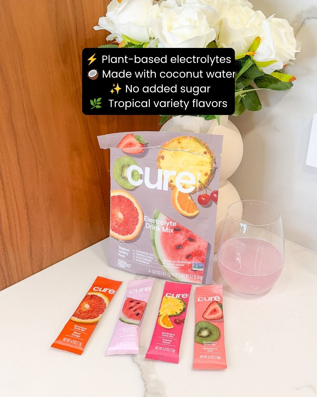 Stay hydrated the easy way 💧✨ with this plant-based electrolyte drink mix! Designed to help replenish electrolytes and support everyday hydration, it's perfect for workouts, busy days, travel, or whenever you need a refreshing boost 💖🌿. Simply mix, sip, and enjoy a delicious way to stay on top of your wellness routine 👀✨. Trust me, this is one hydration essential you'll want to keep on hand 💕

#electrolytes #hydration #drinkmix #plantbased #wellnessessentials #healthylifestyle #fitnessfuel #workouthydration #healthyhabits #dailywellness #nutrition #wellbeing #activelifestyle #fitnessjourney #selfcare #healthgoals #lifestyleupgrade #ltkhealth #ltkfinds #musthave #hydrationgoals #wellnessjourney #everydayenergy #healthychoices 

 