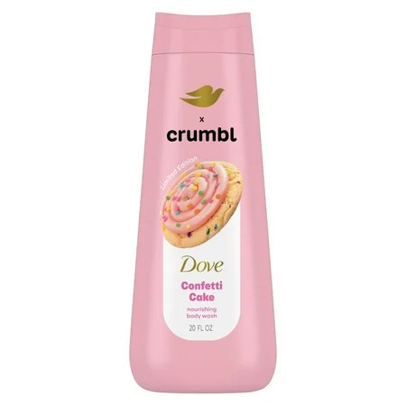 Dove Crumbl Body Wash Confetti Cake, 20 fl oz | Walmart (US)